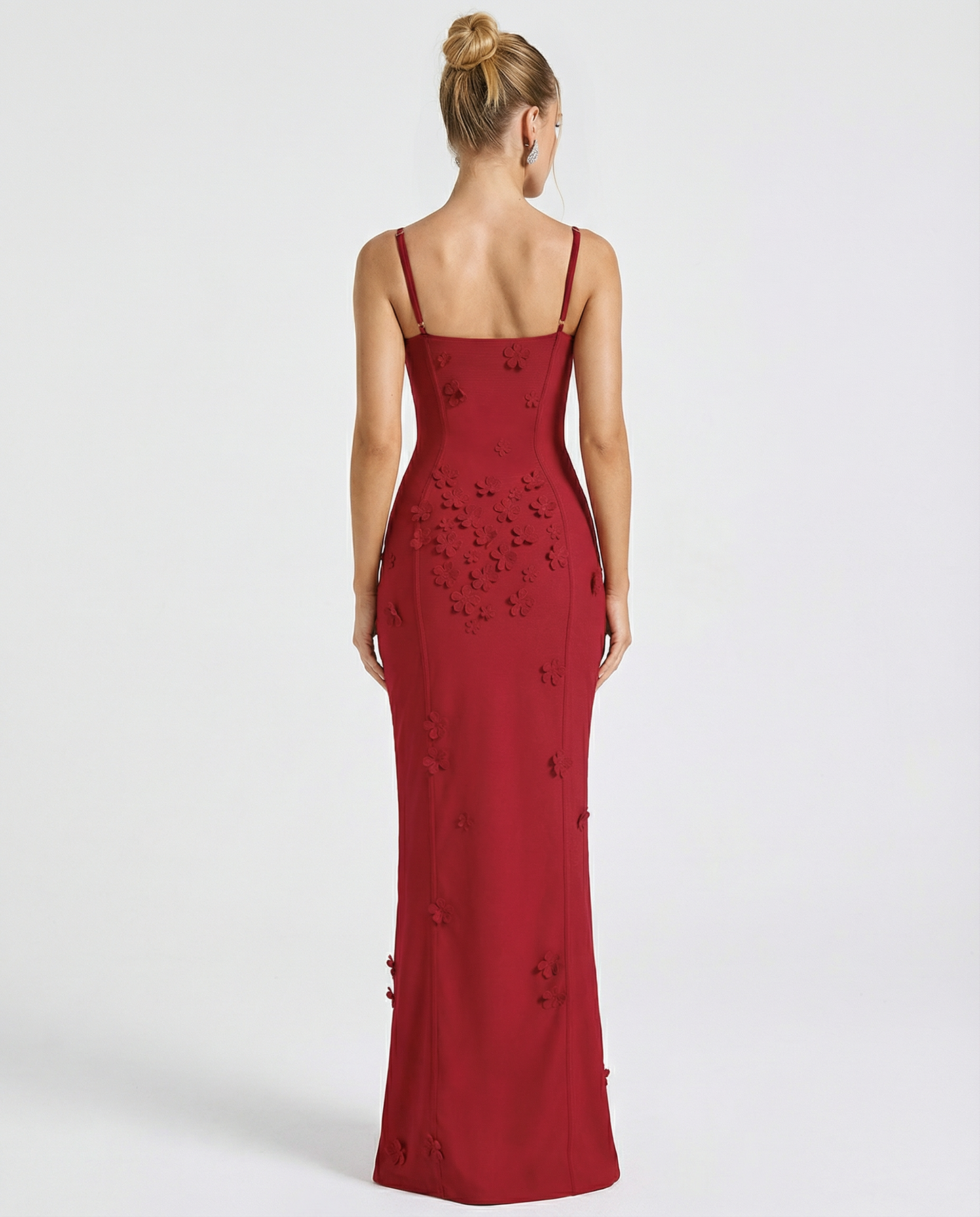 ARIA Robe Maxi Luna Fente – Romantique et Élégante
