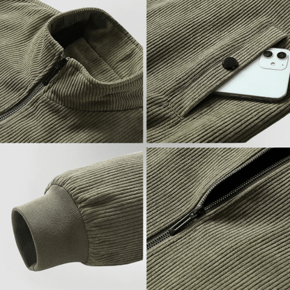 Veste homme en jean doublée Sherpa chaude et décontractée