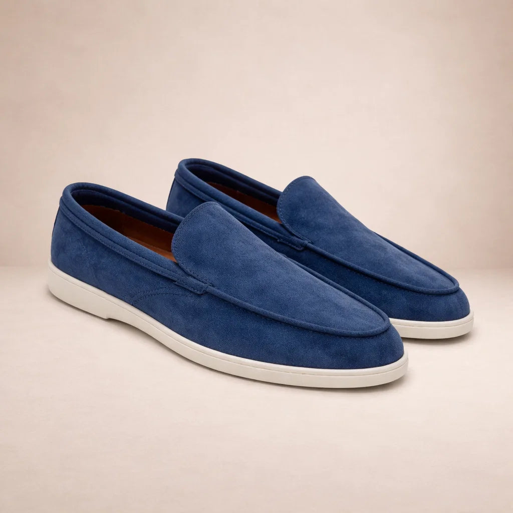 Mocassins homme cuir véritable coupe classique