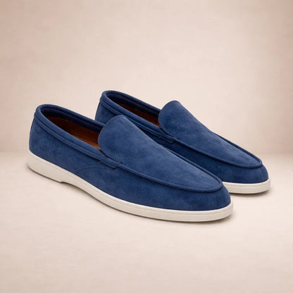 Mocassins homme cuir véritable coupe classique