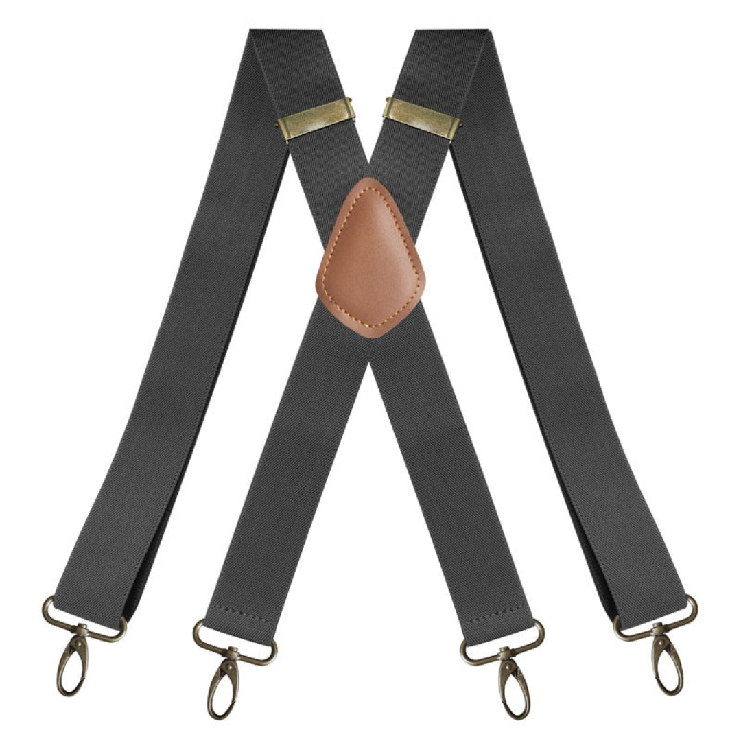 Elegante verstellbare elastische X-Form-Hosenträger für Herren