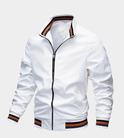 Isolierte Herren-Bomberjacke, athletischer Schnitt