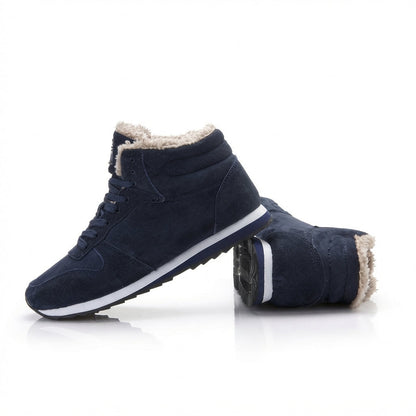 Gefütterte Herrenschuhe Komfort-Sneaker Winter