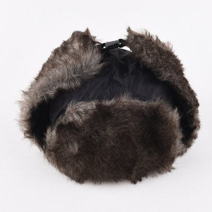 Bonnet aviateur hiver polaire imperméable unisexe