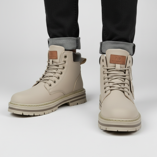 Bottes homme confort hiver antidérapantes et imperméables