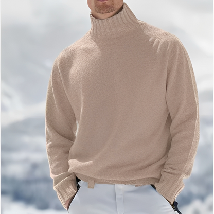 Warmer, weicher und vielseitiger Herren-Rollkragenpullover