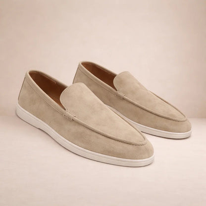 Mocassins homme cuir véritable coupe classique