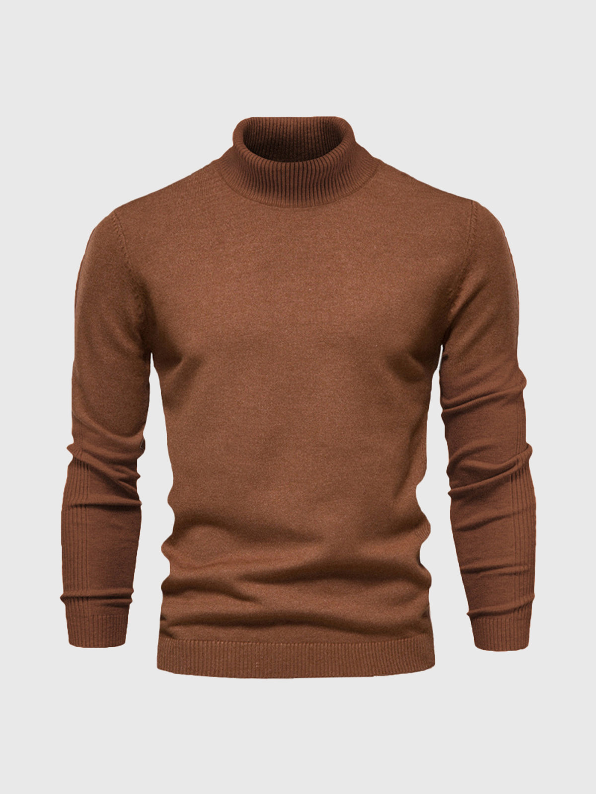 Pull col roulé homme lavable moderne élégant