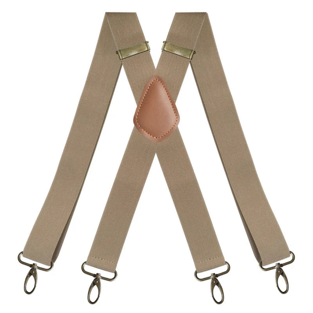 Elegante verstellbare elastische X-Form-Hosenträger für Herren
