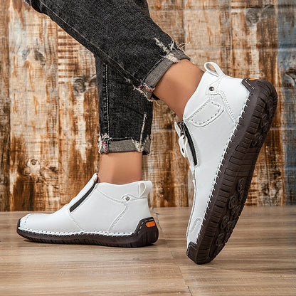 Chaussures homme orthopédiques ergonomiques à enfilage facile
