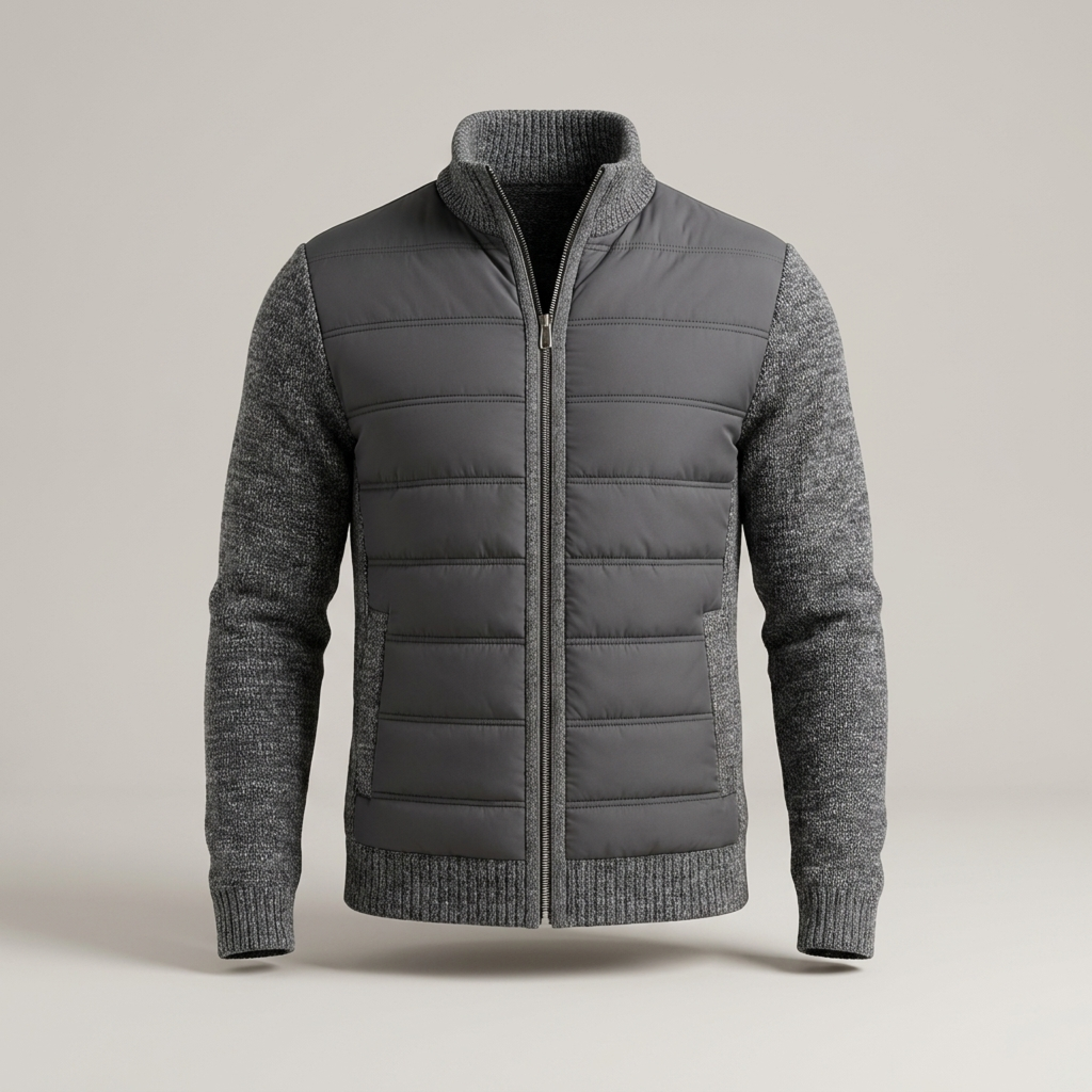 Parka homme coupe épurée pour quotidien