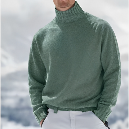 Warmer, weicher und vielseitiger Herren-Rollkragenpullover
