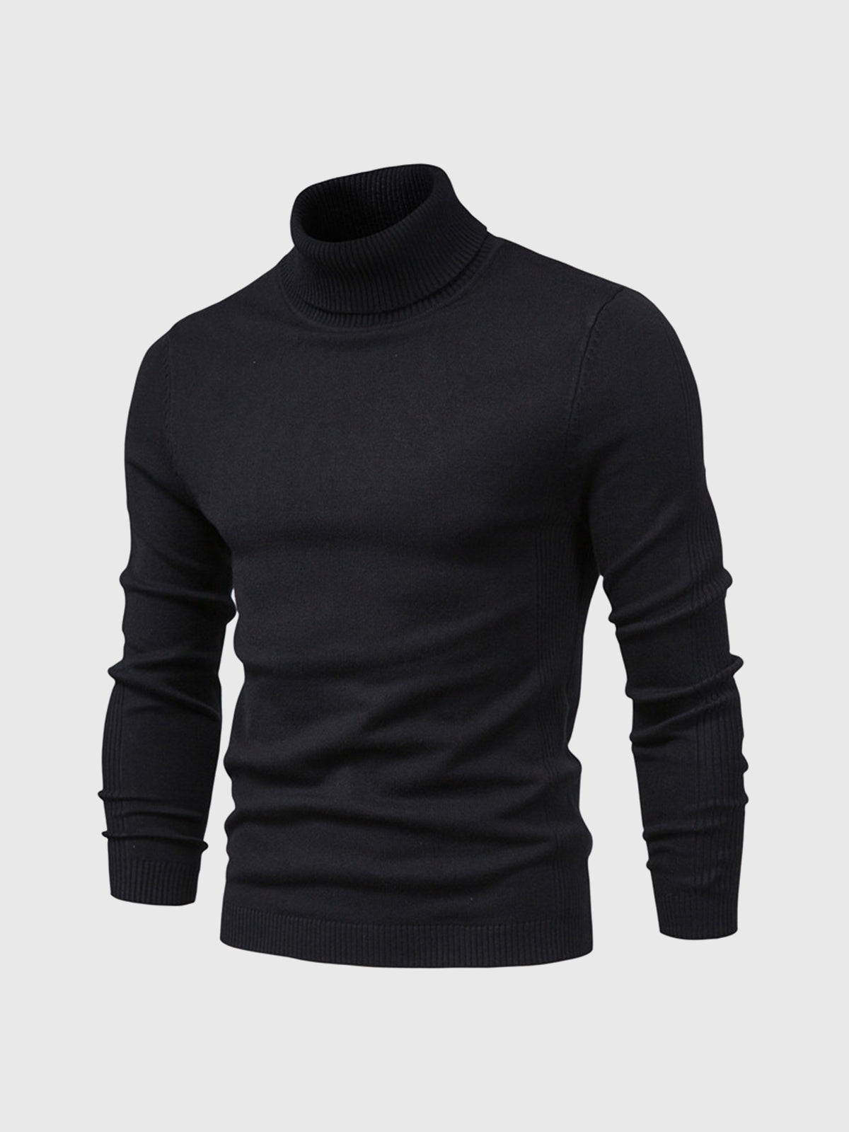 Pull col roulé homme lavable moderne élégant