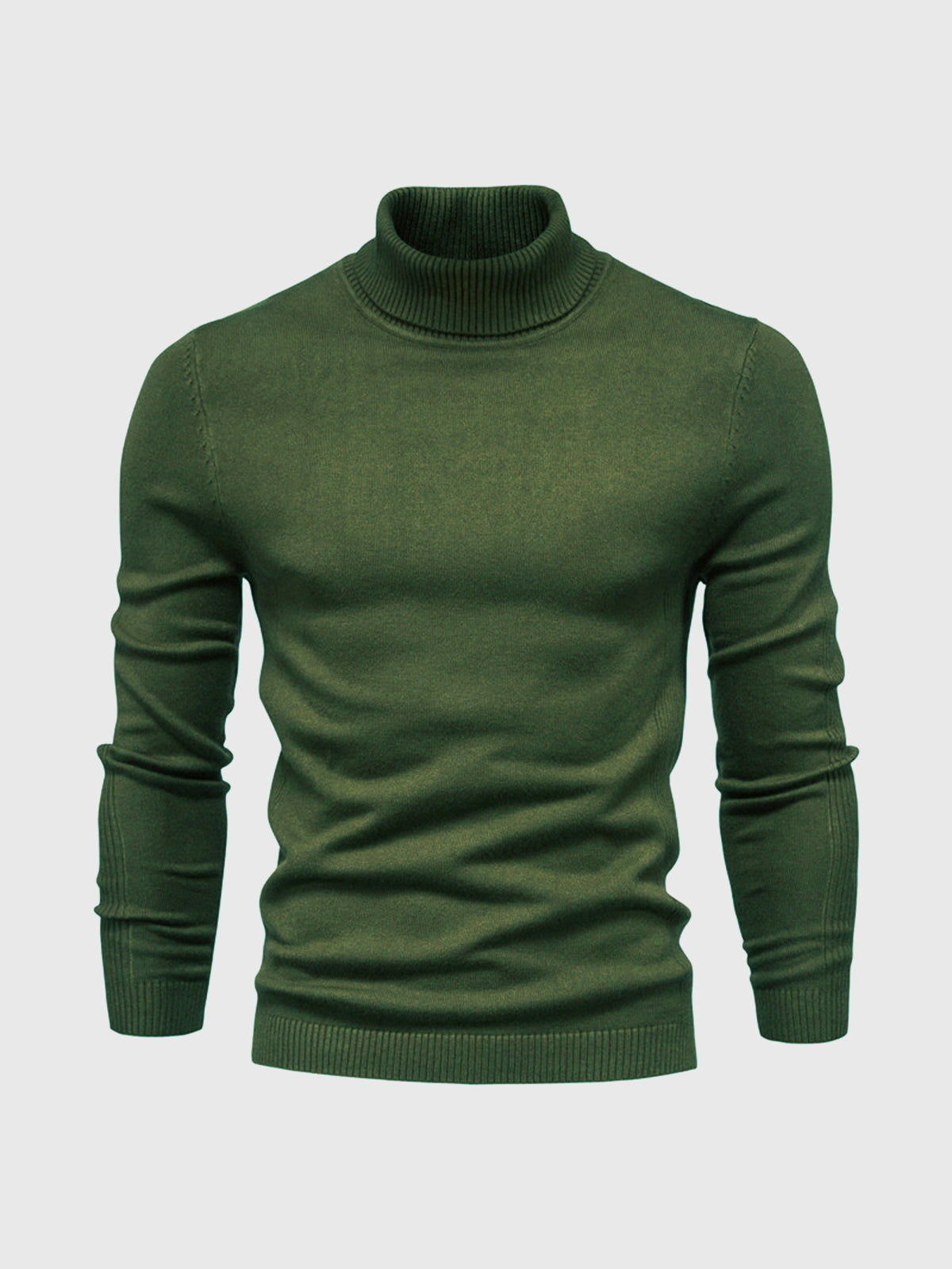 Pull col roulé homme lavable moderne élégant