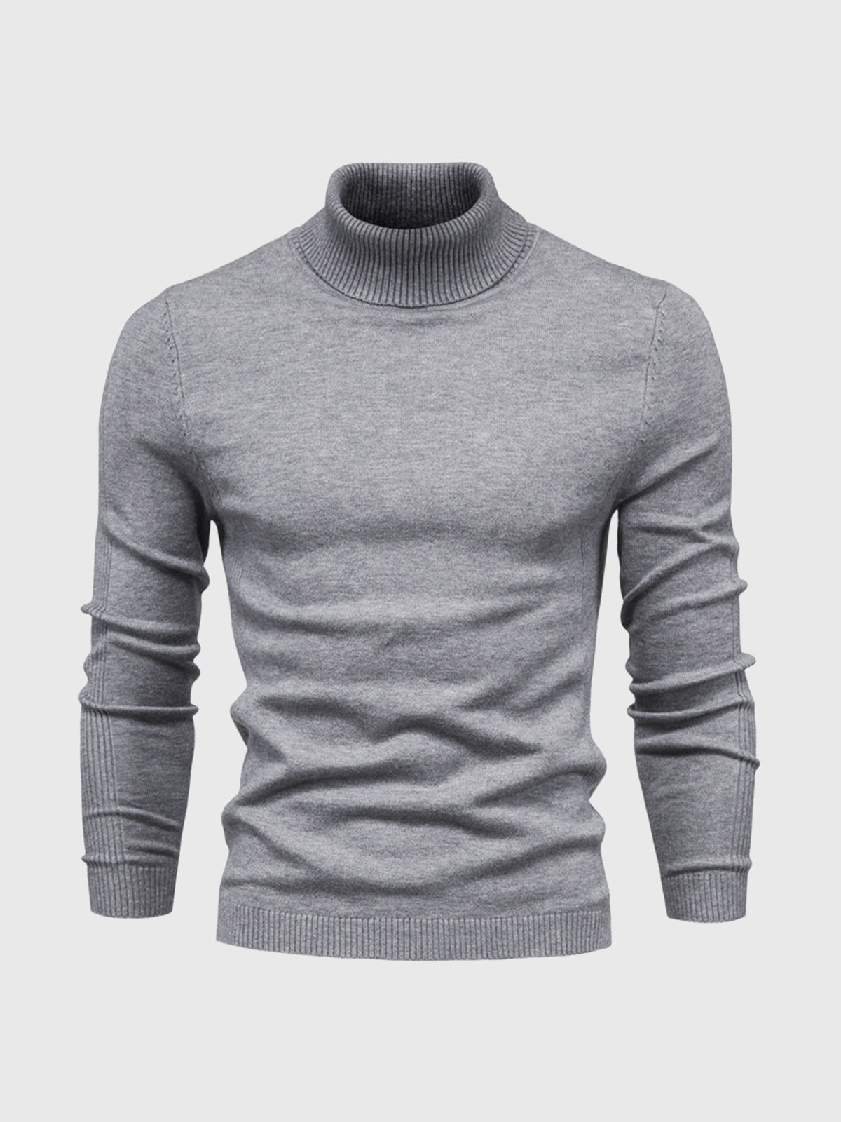 Pull col roulé homme lavable moderne élégant