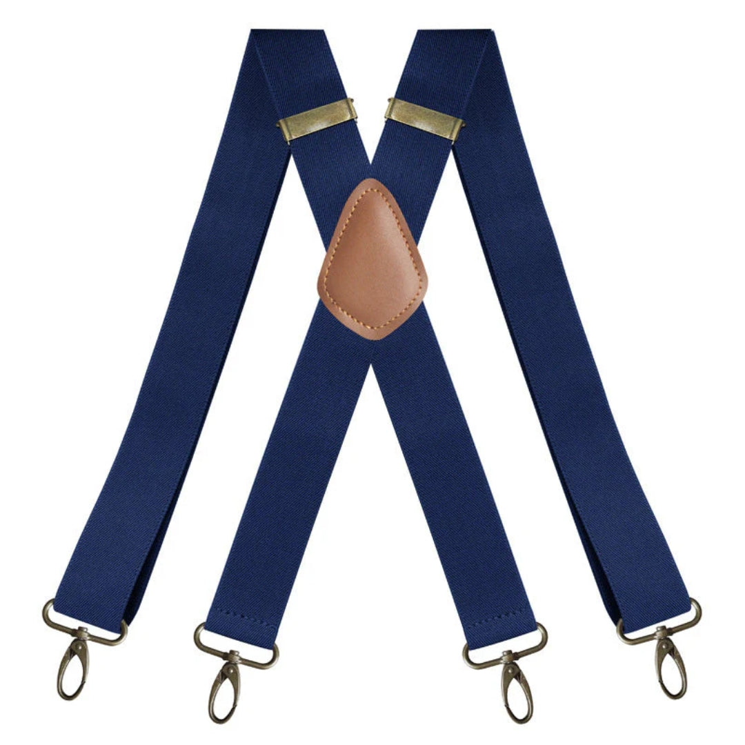 Elegante verstellbare elastische X-Form-Hosenträger für Herren