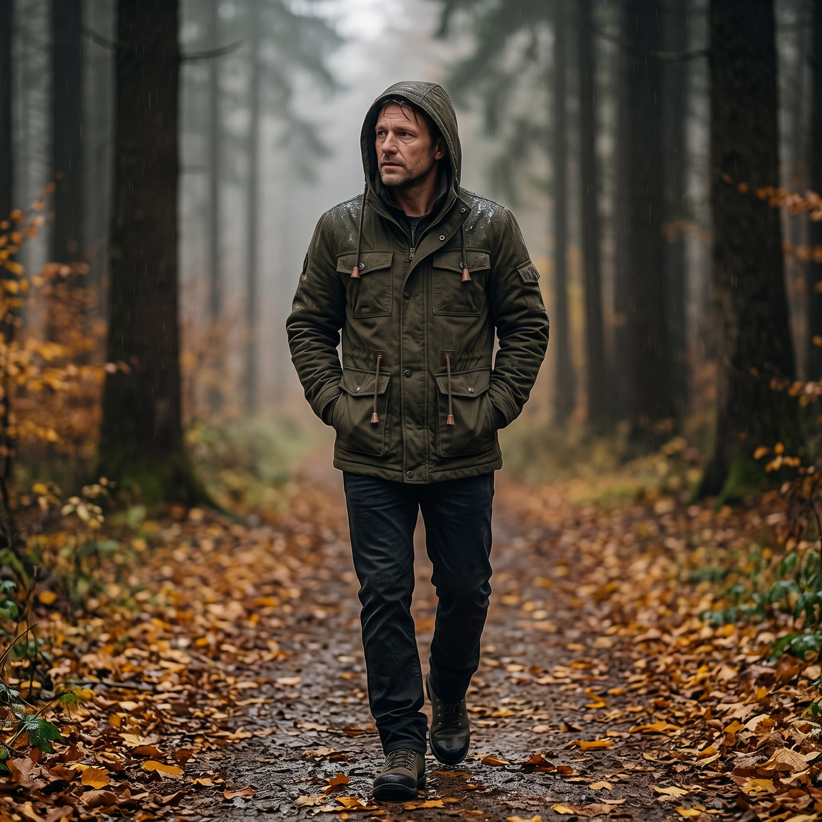 Veste militaire homme imperméable coupe-vent doublure polaire