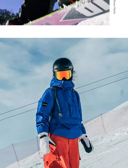 Pantalon snowboard unisexe coupe large décontractée