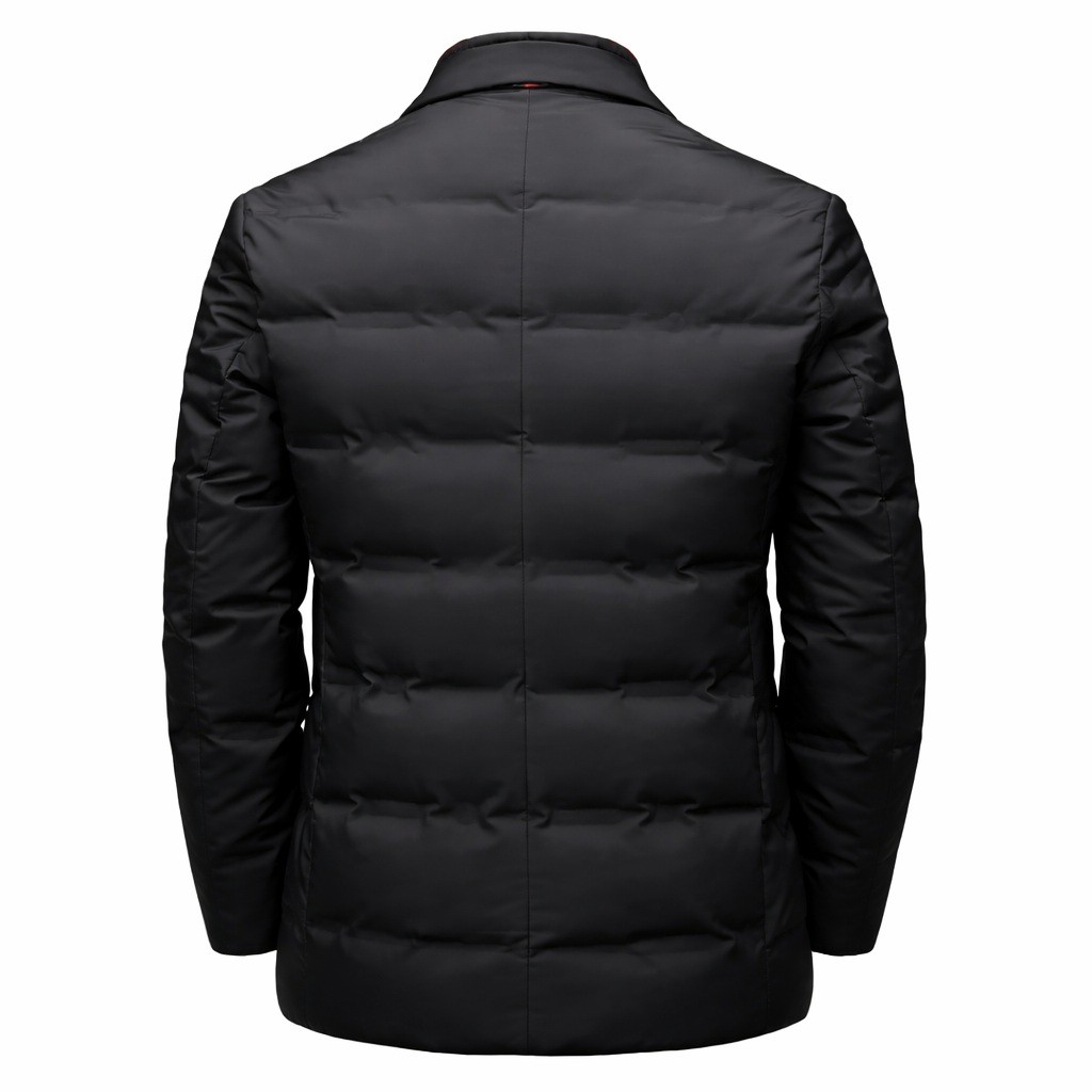 Veste matelassée homme style blazer coupe slim