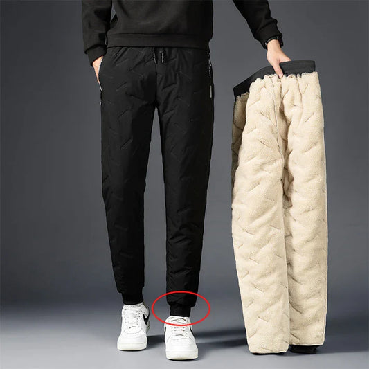 Wasserdichte, fleecegefütterte Herrenhose für den Winter