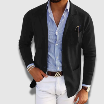 Blazer homme coupe ajustée confortable respirant
