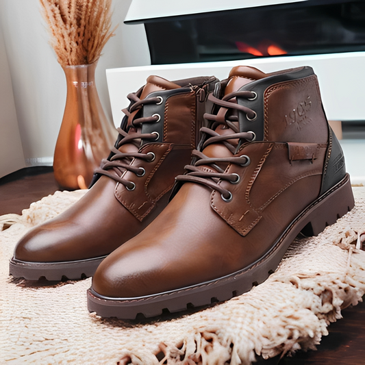 Bottes homme hiver robustes confort et adhérence