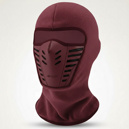 Passe-montagne thermique coupe-vent polaire doux pour ski