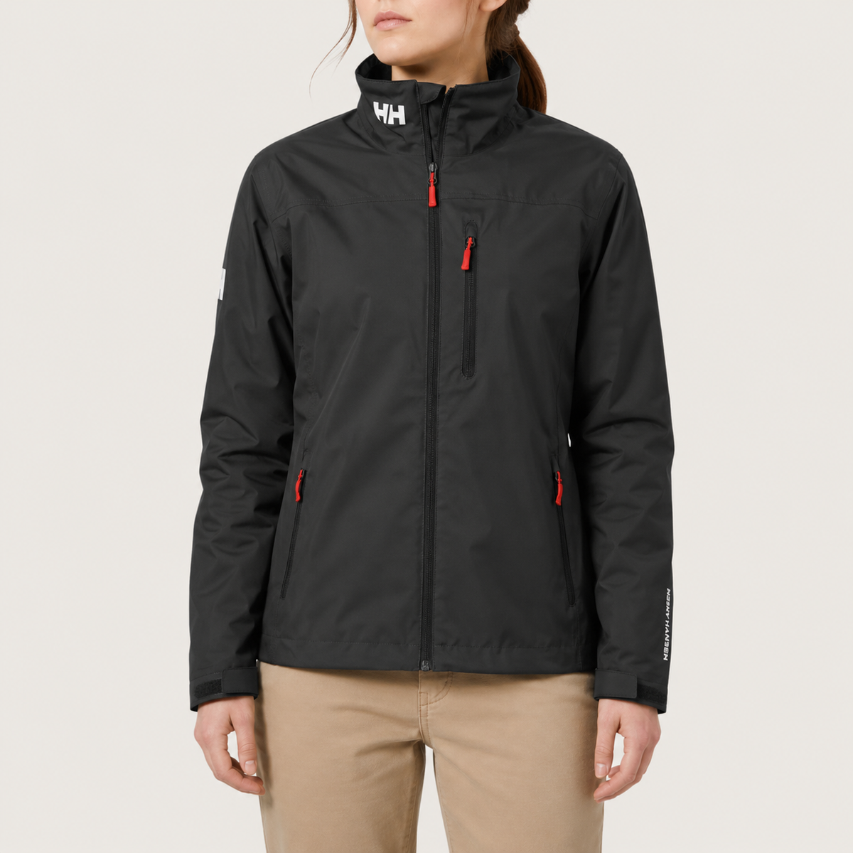 Veste unisexe légère imperméable coupe-vent zippée