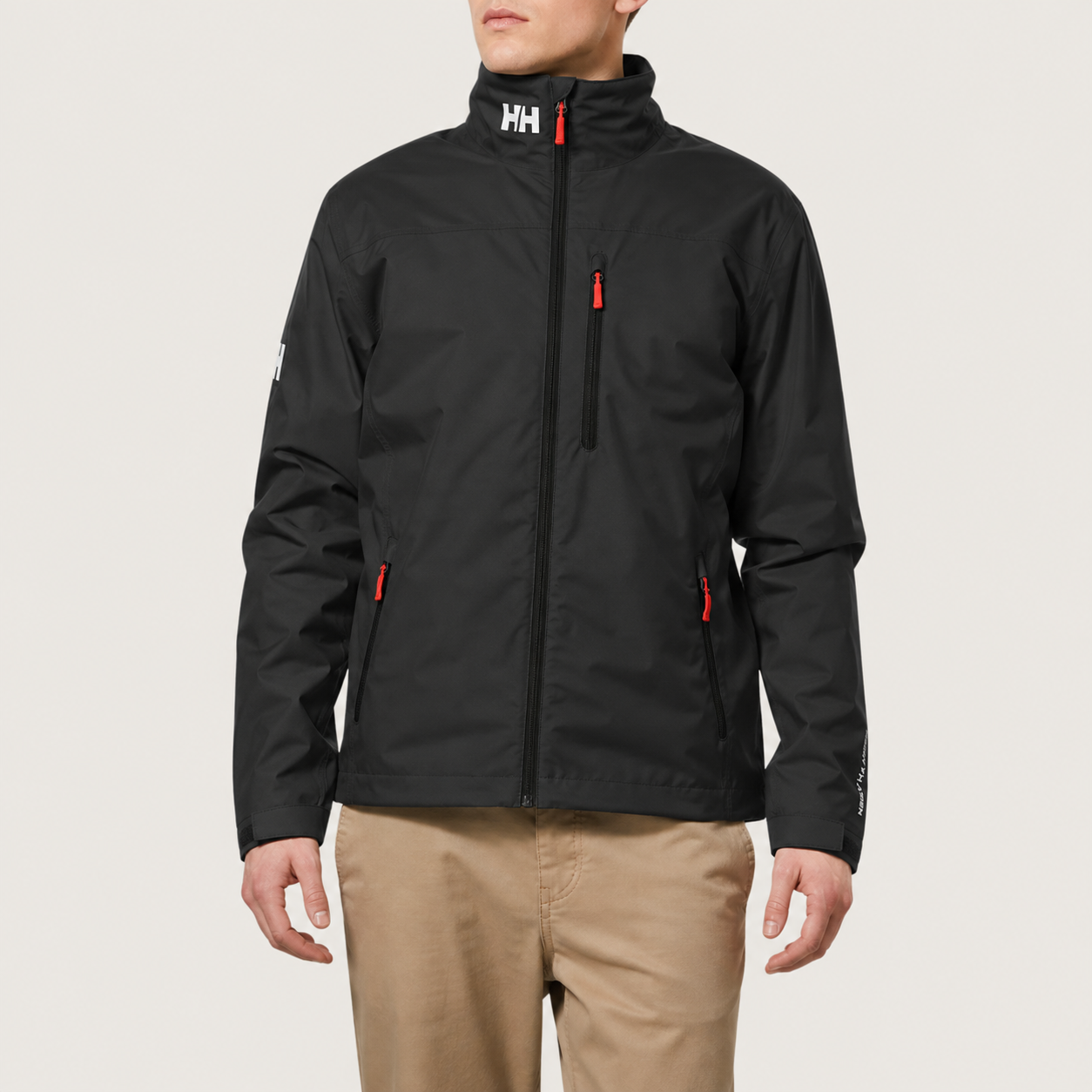Veste unisexe légère imperméable coupe-vent zippée