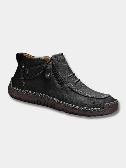 Chaussures homme orthopédiques ergonomiques à enfilage facile