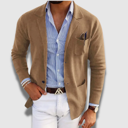 Blazer homme coupe ajustée confortable respirant