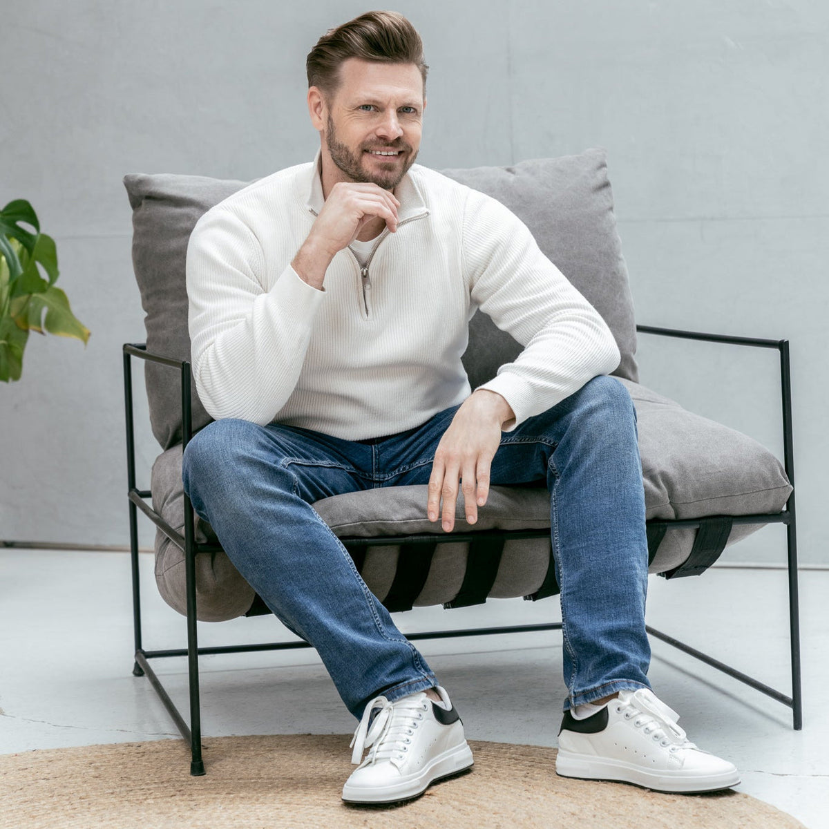 Ergonomische, höhenverstellbare Herren-Sportschuhe für hohen Komfort