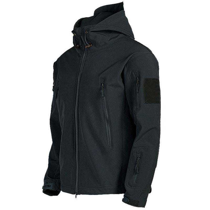 Veste homme militaire imperméable coupe-vent chaude