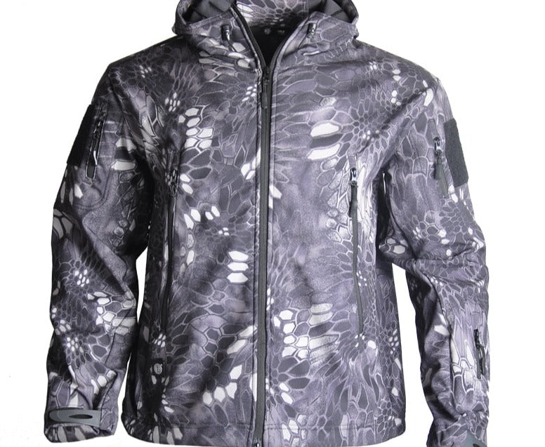 Veste homme militaire imperméable coupe-vent chaude