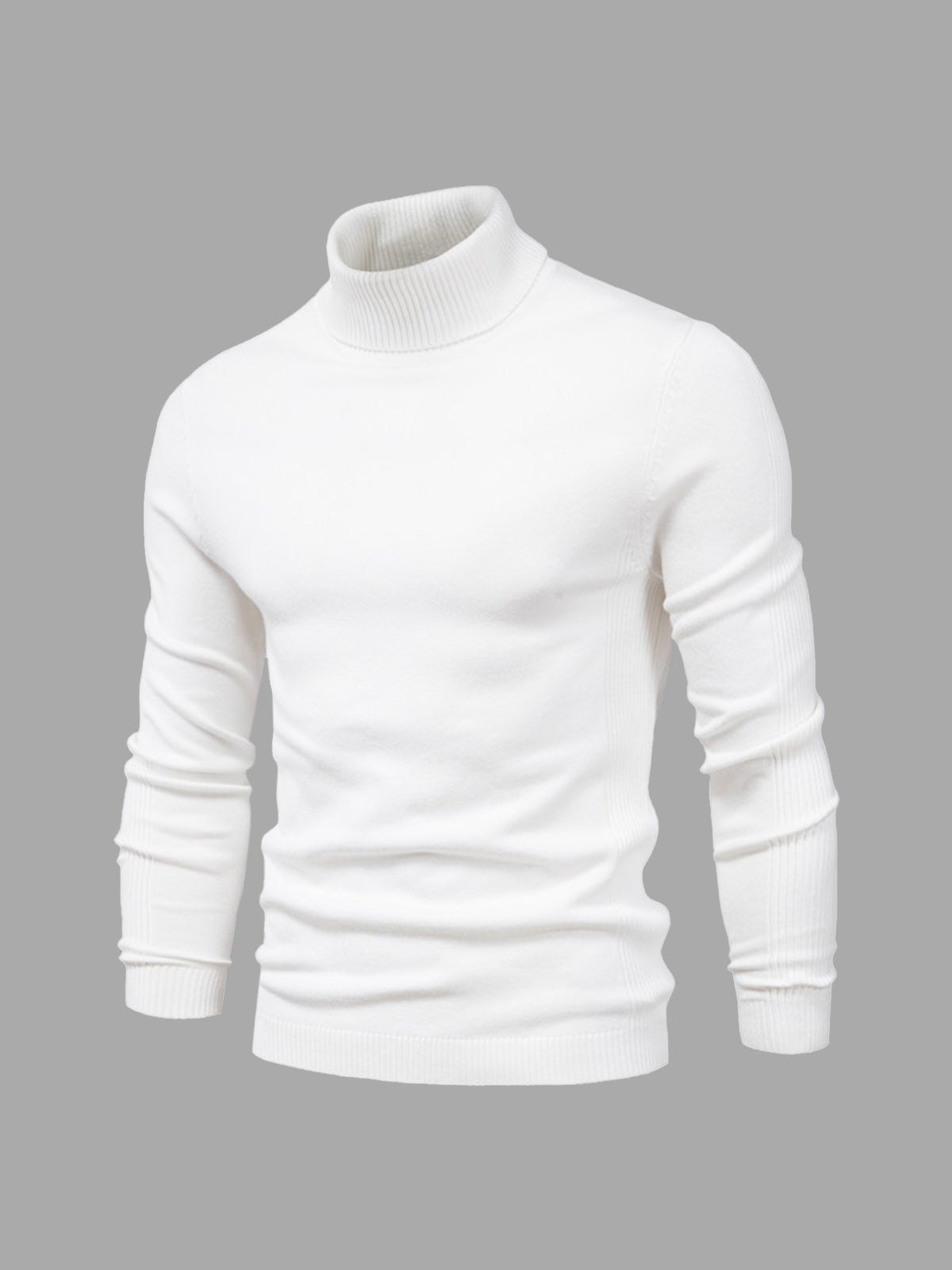 Pull col roulé homme lavable moderne élégant