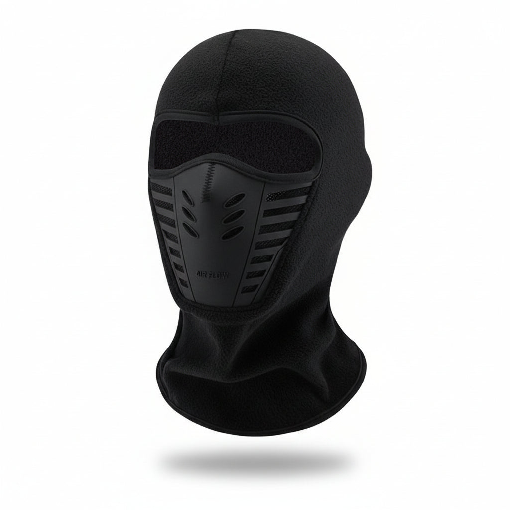 Passe-montagne thermique coupe-vent polaire doux pour ski