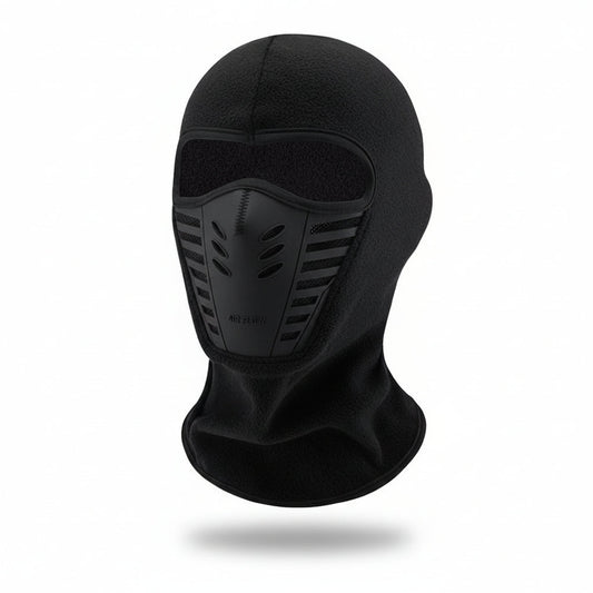 Passe-montagne thermique coupe-vent polaire doux pour ski