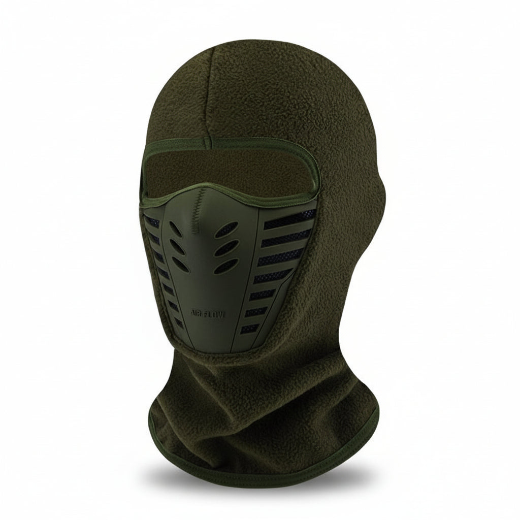 Passe-montagne thermique coupe-vent polaire doux pour ski