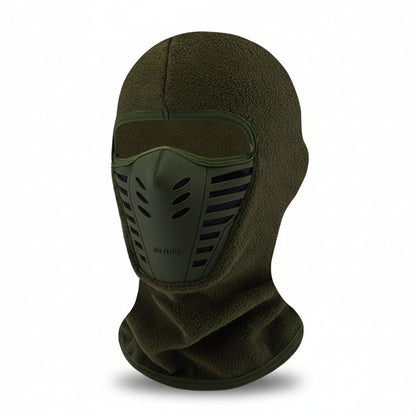 Passe-montagne thermique coupe-vent polaire doux pour ski