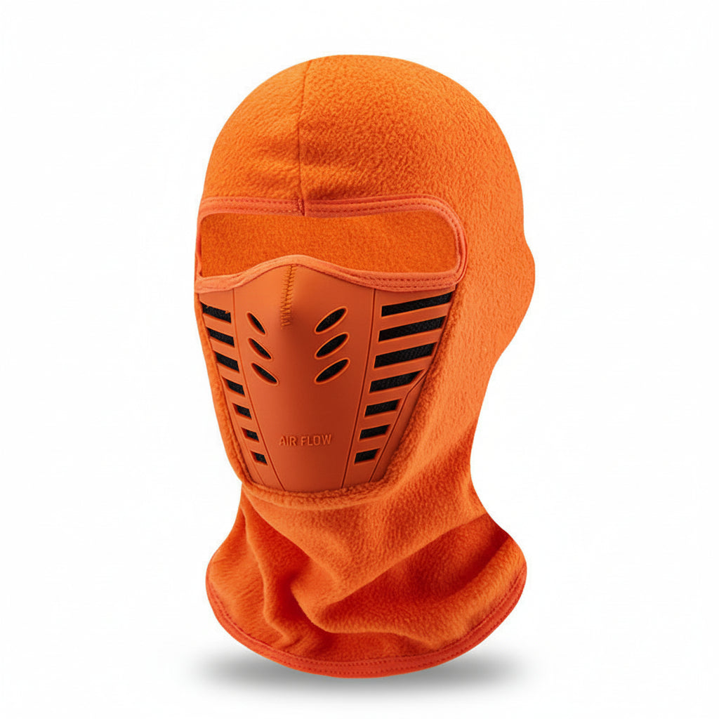 Passe-montagne thermique coupe-vent polaire doux pour ski