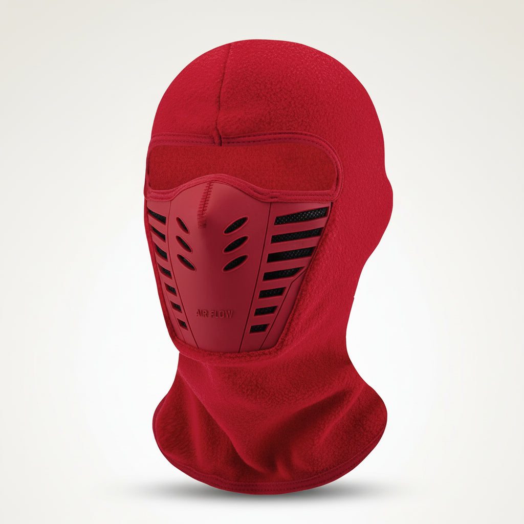 Passe-montagne thermique coupe-vent polaire doux pour ski