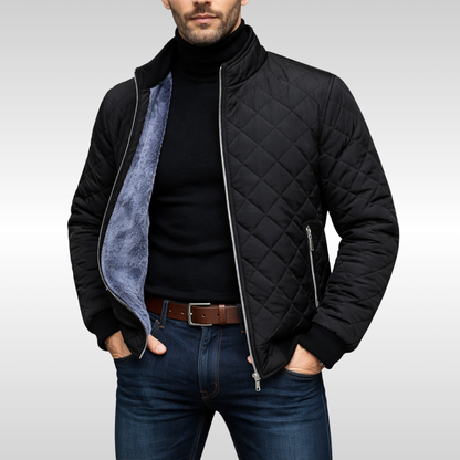 Veste d'hiver homme matelassée coupe moderne