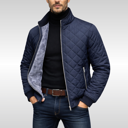 Veste d'hiver homme matelassée coupe moderne