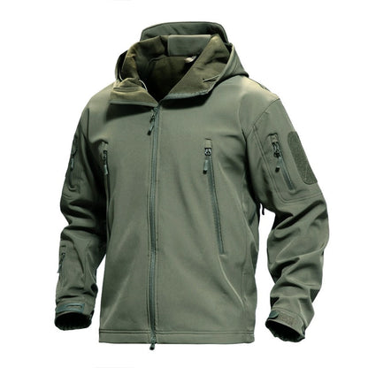 Veste homme militaire imperméable coupe-vent chaude