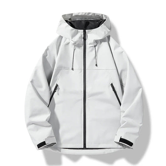 Veste homme imperméable coupe-vent légère à capuche