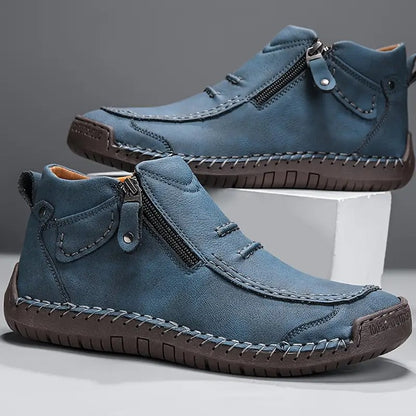 Chaussures homme orthopédiques ergonomiques à enfilage facile