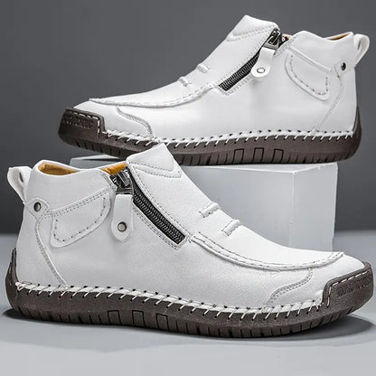 Chaussures homme orthopédiques ergonomiques à enfilage facile
