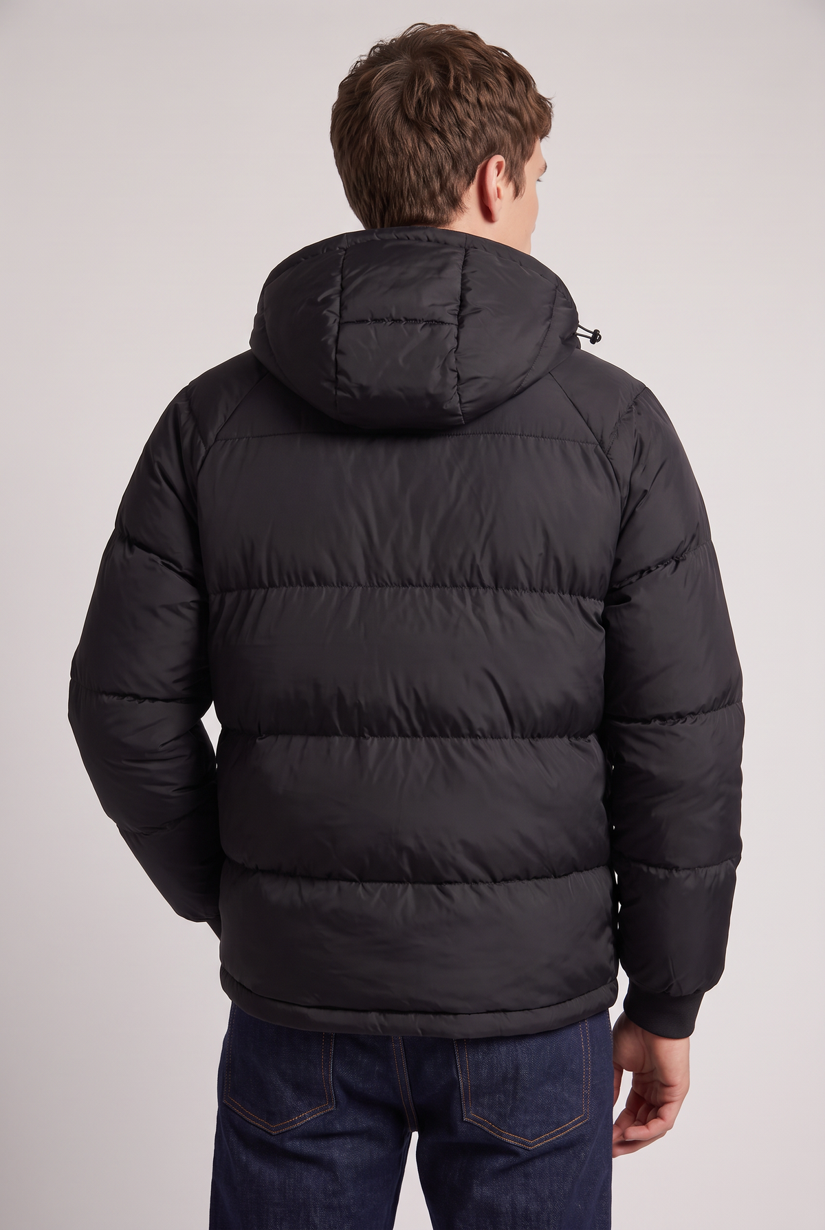 Doudoune homme à capuche coupe ample hiver