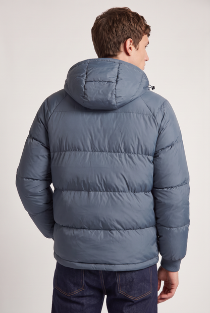 Doudoune homme à capuche coupe ample hiver