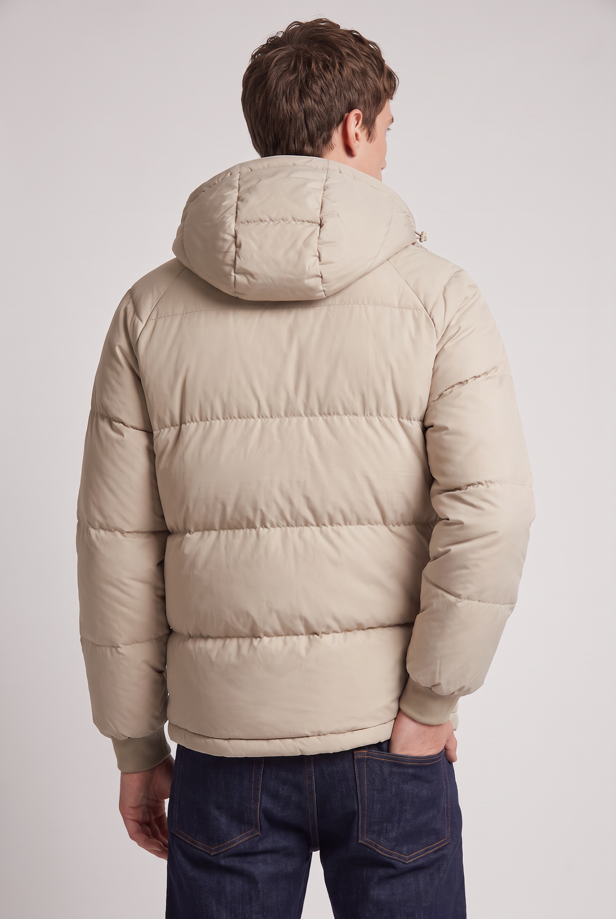 Doudoune homme à capuche coupe ample hiver
